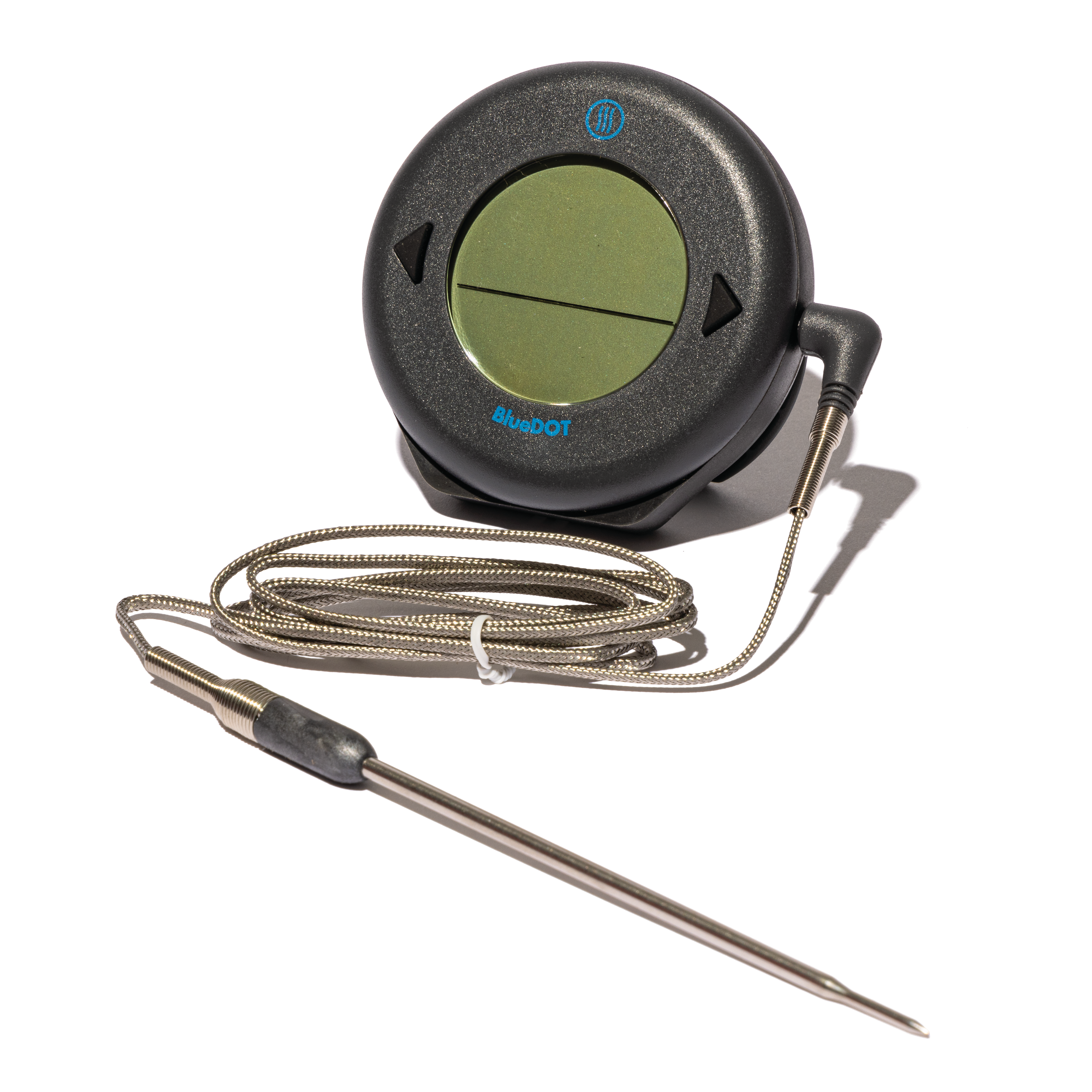 Remote probe thermometer outlet